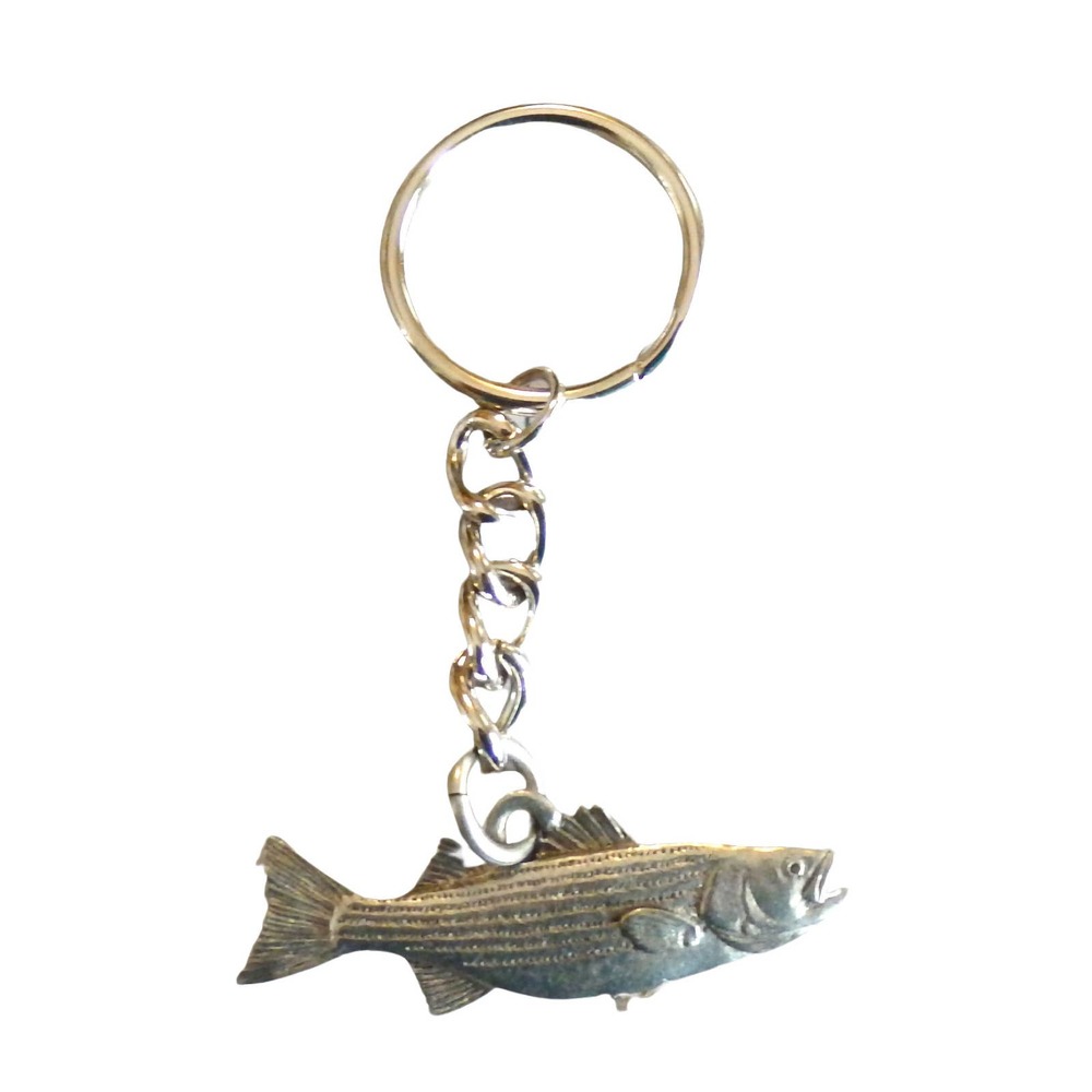 Striper / Striped Bass Keychain  2008K